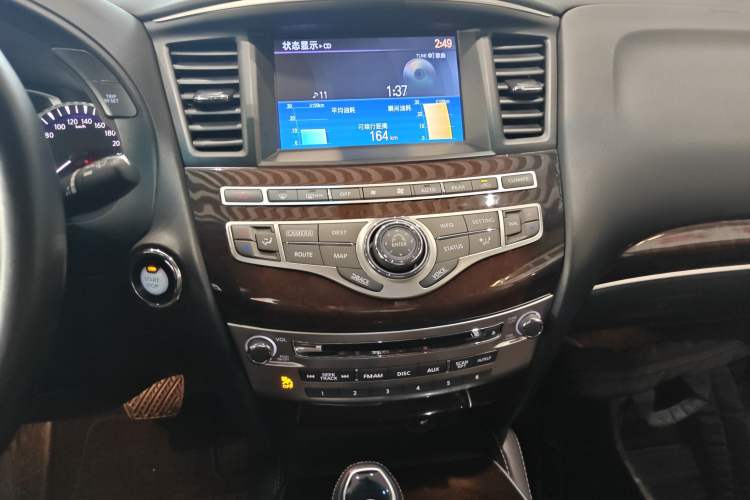 Used Infiniti QX60 2018 2.5 S/C Hybrid Two-Wheel-Drive Excellence Edition China VI Standard Audio And AC Panel