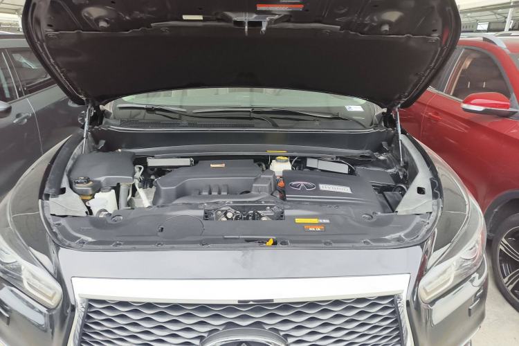 Used Infiniti QX60 2018 2.5 S/C Hybrid Two-Wheel-Drive Excellence Edition China VI Standard Engine Bay