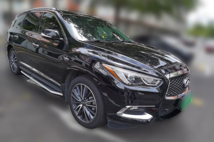 Used Infiniti QX60 2018 2.5 S/C Hybrid Four-Wheel Drive All-Terrain Version China VI Standard Front Right 45 Deg