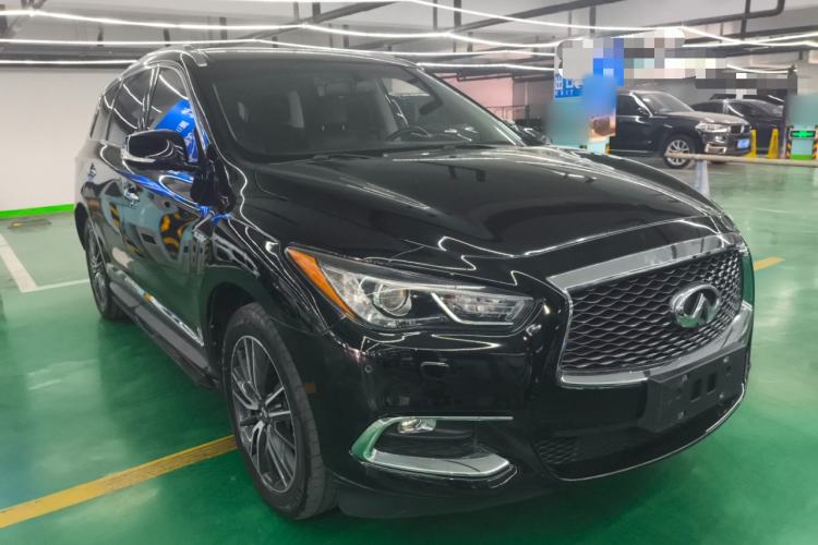 Used Infiniti QX60 2018 2.5 S/C Hybrid Two-Wheel-Drive Excellence Edition China VI Standard Front Right 45 Deg