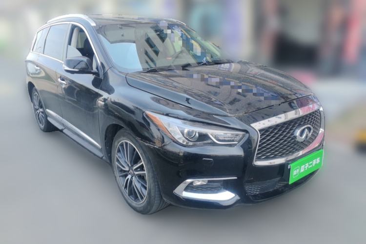 Used Infiniti QX60 2018 2.5 S/C Hybrid Two-Wheel-Drive Champion Family Edition Front Right 45 Deg