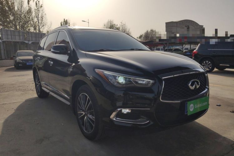 Used Infiniti QX60 2018 2.5 S/C Hybrid Two-Wheel-Drive Excellence Edition China VI Standard Front Right 45 Deg