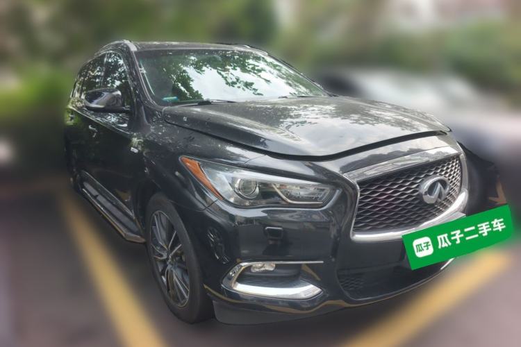Used Infiniti QX60 2018 2.5 S/C Hybrid Two-Wheel-Drive Excellence Edition China VI Standard Front Right 45 Deg