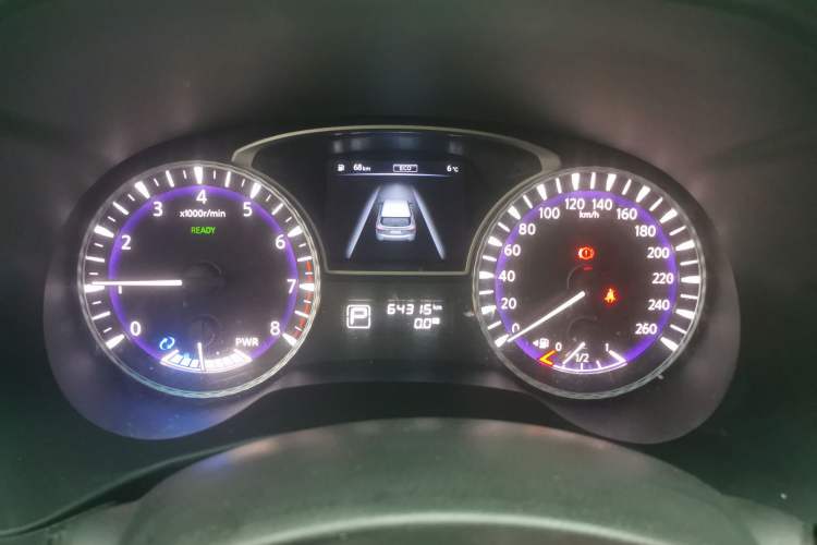 Used Infiniti QX60 2018 2.5 S/C Hybrid Two-Wheel-Drive Excellence Edition China VI Standard Instrument Cluster