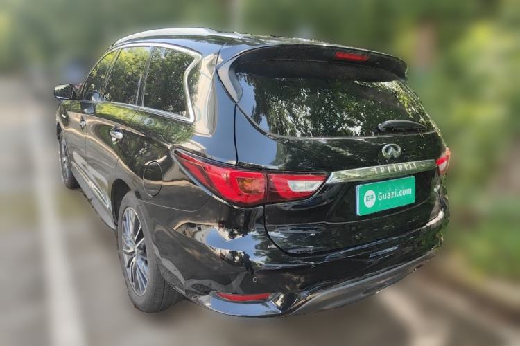 Used Infiniti QX60 2018 2.5 S/C Hybrid Two-Wheel-Drive Champion Family Edition Rear Left 45 Deg