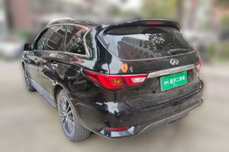 Used Infiniti QX60 2018 2.5 S/C Hybrid Two-Wheel-Drive Champion Family Edition Rear Left 45 Deg