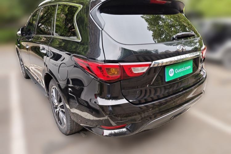 Used Infiniti QX60 2018 2.5 S/C Hybrid Two-Wheel-Drive Champion Family Edition Rear Left 45 Deg