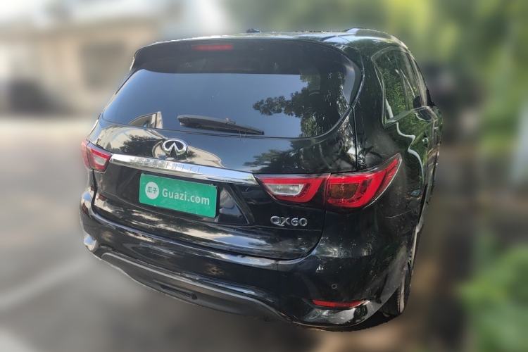 Used Infiniti QX60 2018 2.5 S/C Hybrid Two-Wheel-Drive Champion Family Edition Rear Right 45 Deg