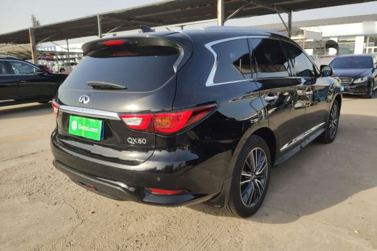 Used Infiniti QX60 2018 2.5 S/C Hybrid Two-Wheel-Drive Excellence Edition China VI Standard Rear Right 45 Deg