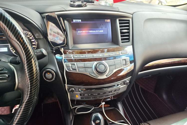 Used Infiniti QX60 2018 2.5 S/C Hybrid Two-Wheel-Drive Champion Family Edition Audio And AC Panel