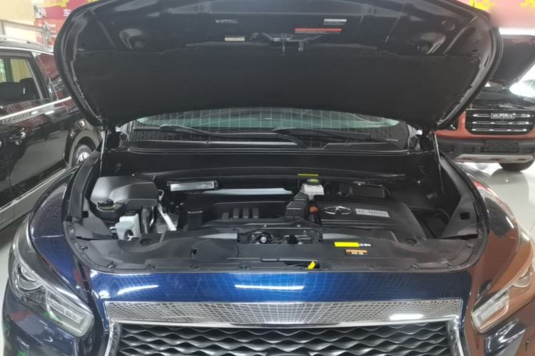 Used Infiniti QX60 2018 2.5 S/C Hybrid Two-Wheel-Drive Excellence Edition China VI Standard Engine Bay