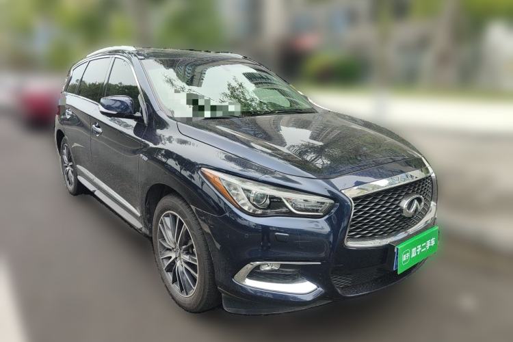 Used Infiniti QX60 2018 2.5 S/C Hybrid Two-Wheel-Drive Champion Family Edition Front Right 45 Deg