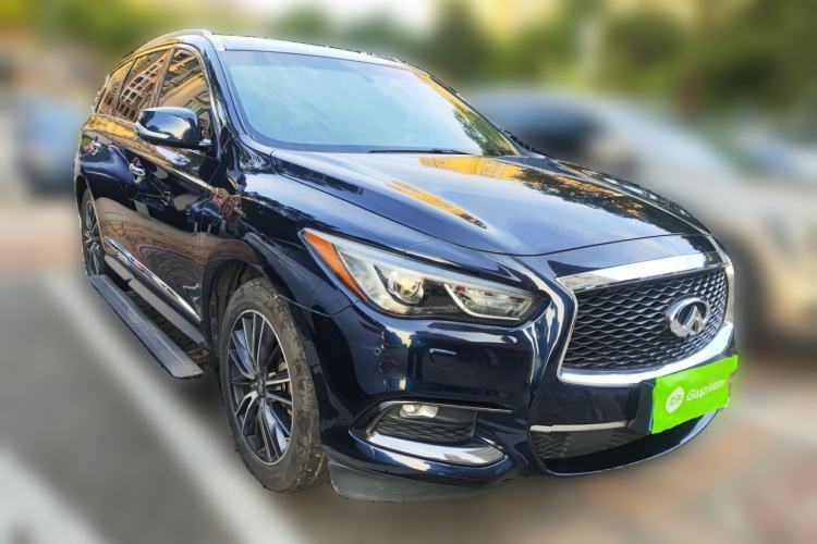 Used Infiniti QX60 2018 2.5 S/C Hybrid Two-Wheel-Drive Excellence Edition China VI Standard Front Right 45 Deg