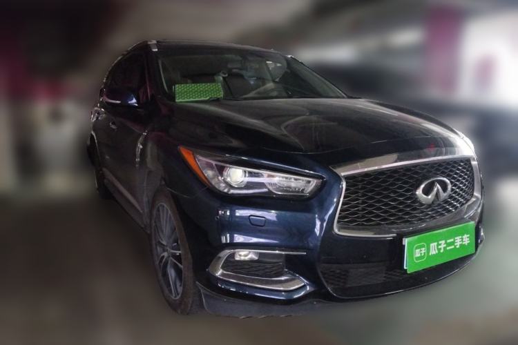 Used Infiniti QX60 2018 2.5 S/C Hybrid Two-Wheel-Drive Champion Family Edition Front Right 45 Deg
