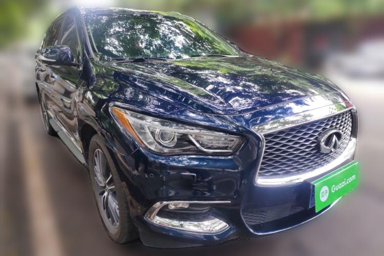 Used Infiniti QX60 2018 2.5 S/C Hybrid Two-Wheel-Drive Excellence Edition China VI Standard Front Right 45 Deg