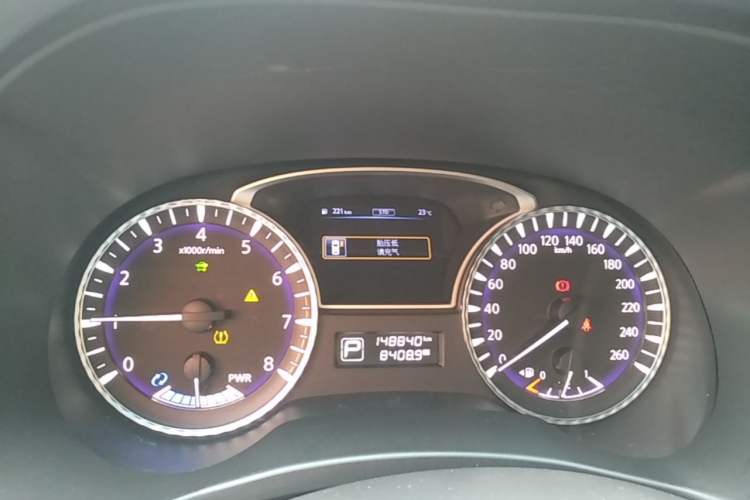 Used Infiniti QX60 2018 2.5 S/C Hybrid Two-Wheel-Drive Excellence Edition China VI Standard Instrument Cluster