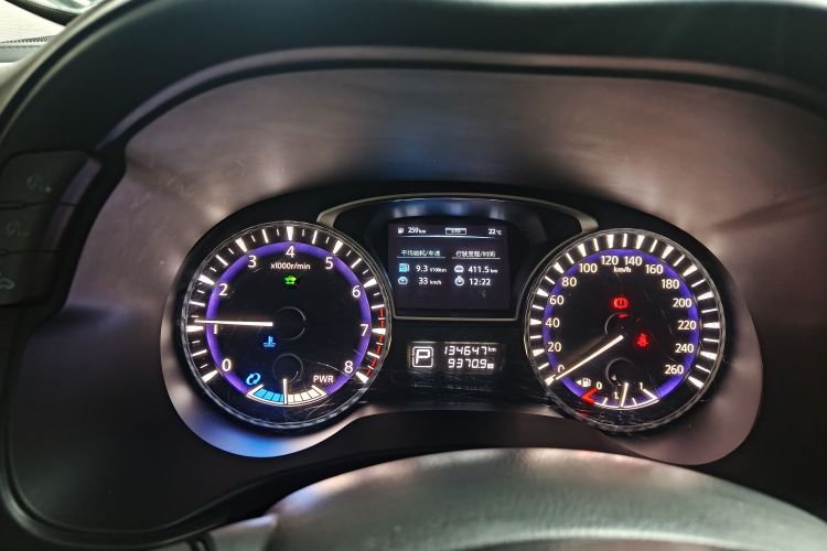 Used Infiniti QX60 2018 2.5 S/C Hybrid Two-Wheel-Drive Excellence Edition China VI Standard Instrument Cluster