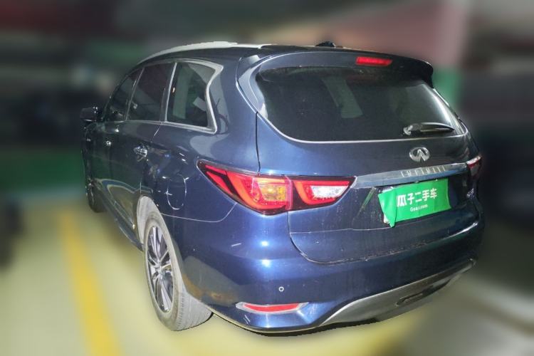 Used Infiniti QX60 2018 2.5 S/C Hybrid Two-Wheel-Drive Champion Family Edition Rear Left 45 Deg
