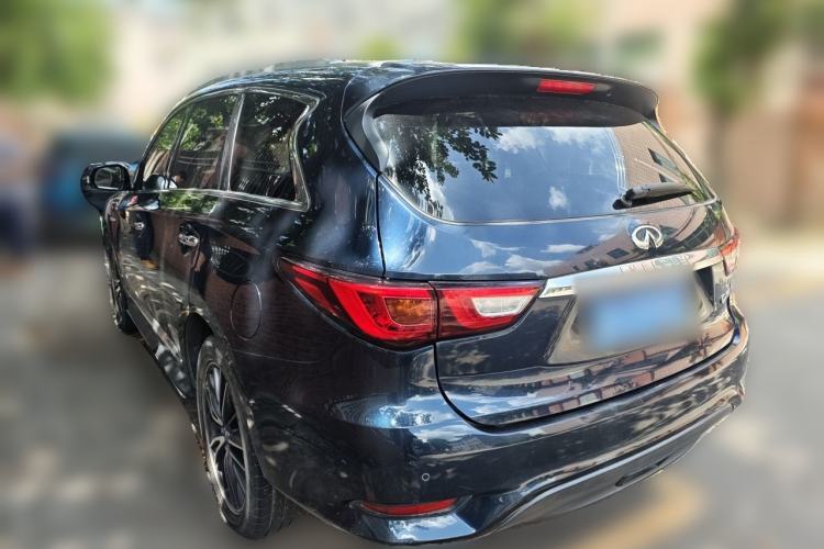 Used Infiniti QX60 2018 2.5 S/C Hybrid Two-Wheel-Drive Champion Family Edition Rear Left 45 Deg