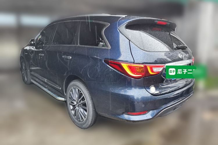 Used Infiniti QX60 2018 2.5 S/C Hybrid Two-Wheel-Drive Champion Family Edition Rear Left 45 Deg