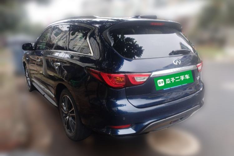 Used Infiniti QX60 2018 2.5 S/C Hybrid Two-Wheel-Drive Champion Family Edition Rear Left 45 Deg