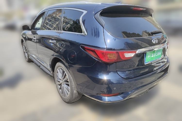 Used Infiniti QX60 2018 2.5 S/C Hybrid Two-Wheel-Drive Champion Family Edition Rear Left 45 Deg