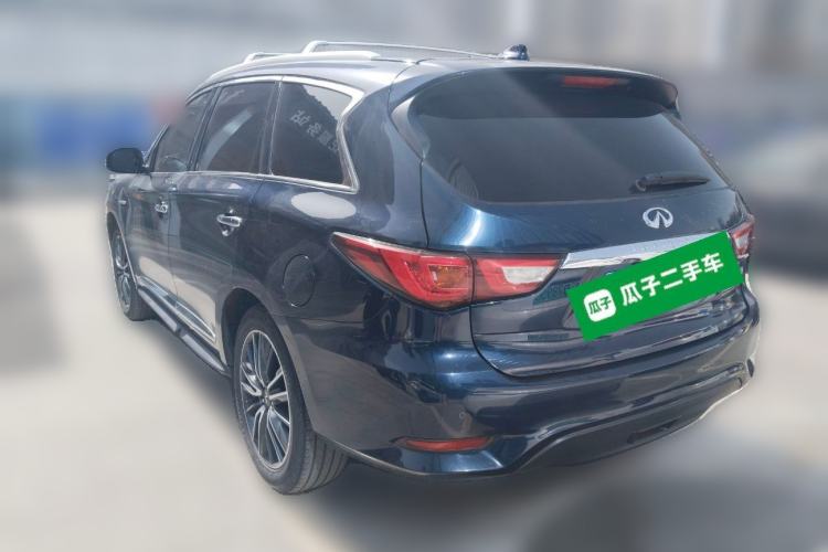 Used Infiniti QX60 2018 2.5 S/C Hybrid Two-Wheel-Drive Champion Family Edition Rear Left 45 Deg