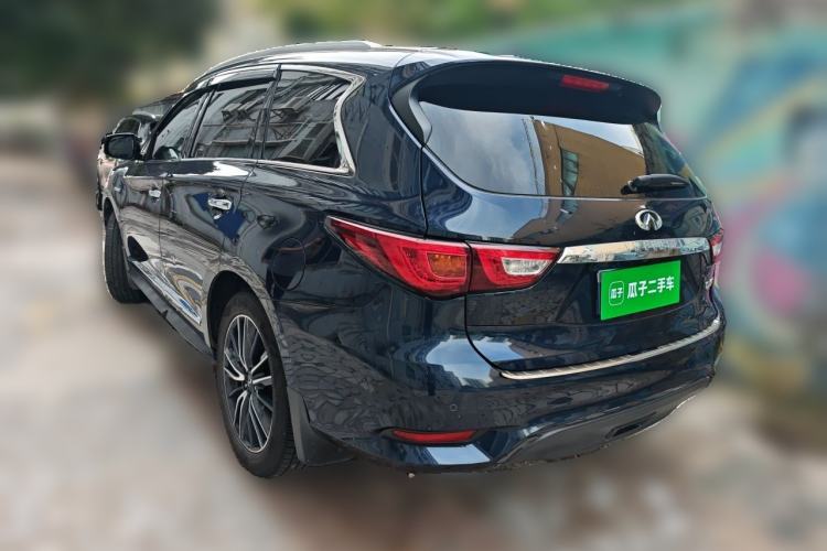 Used Infiniti QX60 2018 2.5 S/C Hybrid Two-Wheel-Drive Champion Family Edition Rear Left 45 Deg