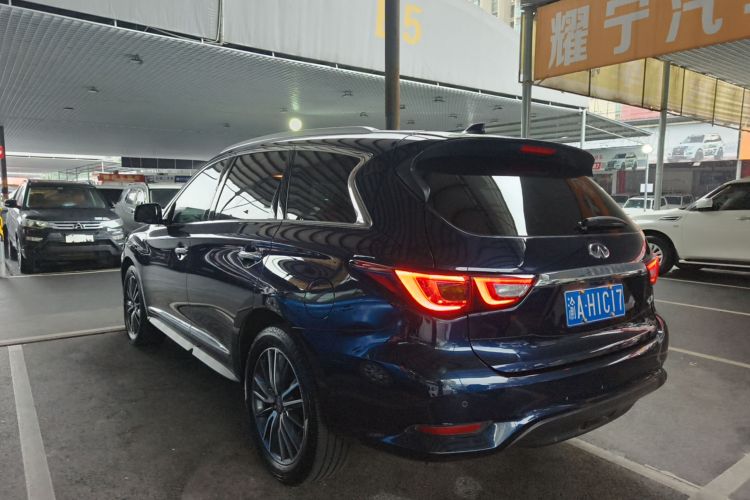 Used Infiniti QX60 2018 2.5 S/C Hybrid Two-Wheel-Drive Excellence Edition China VI Standard Rear Left 45 Deg