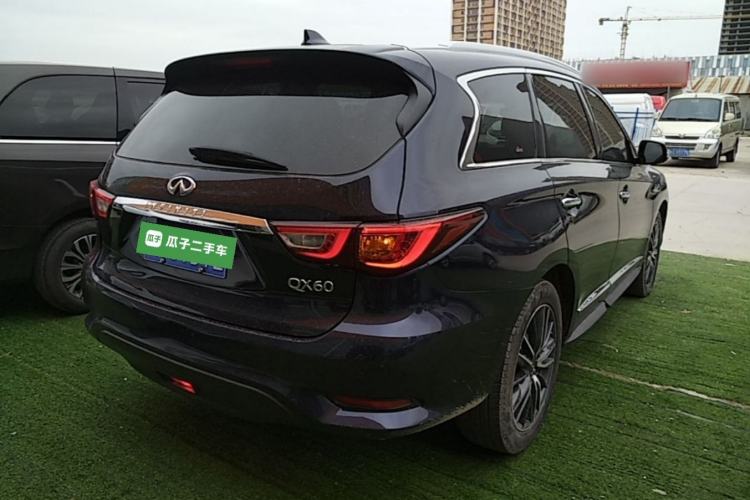 Used Infiniti QX60 2018 2.5 S/C Hybrid Two-Wheel-Drive Excellence Edition China VI Standard Rear Right 45 Deg