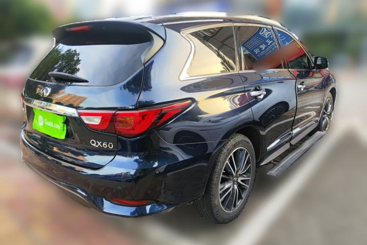 Used Infiniti QX60 2018 2.5 S/C Hybrid Two-Wheel-Drive Excellence Edition China VI Standard Rear Right 45 Deg