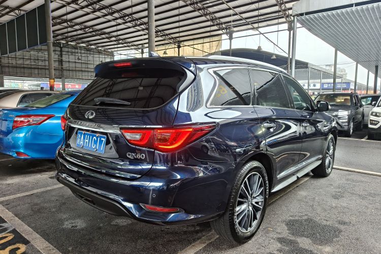Used Infiniti QX60 2018 2.5 S/C Hybrid Two-Wheel-Drive Excellence Edition China VI Standard Rear Right 45 Deg