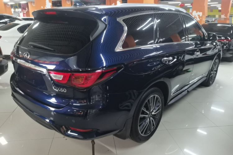 Used Infiniti QX60 2018 2.5 S/C Hybrid Two-Wheel-Drive Excellence Edition China VI Standard Rear Right 45 Deg