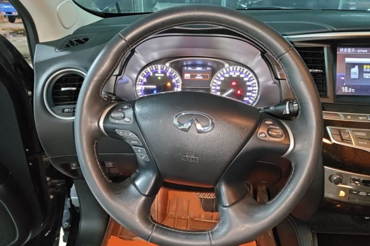 Used Infiniti QX60 2018 2.5 S/C Hybrid Two-Wheel-Drive Champion Family Edition Steering Wheel