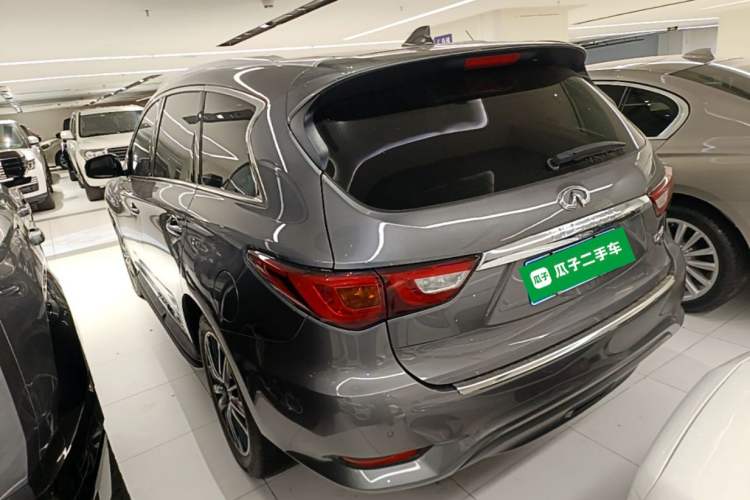 Used Infiniti QX60 2018 2.5 S/C Hybrid Two-Wheel-Drive Excellence Edition China VI Standard Rear Left 45 Deg