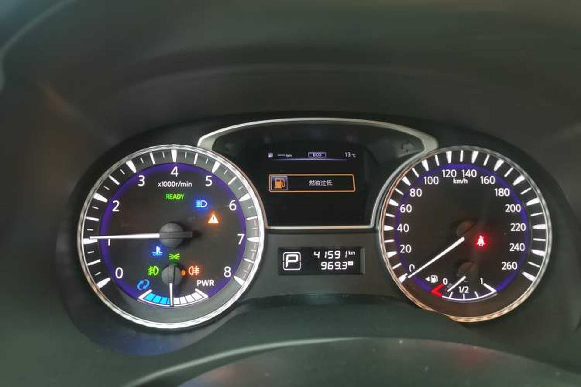 Used Infiniti QX60 2018 2.5 S/C Hybrid Two-Wheel-Drive Excellence Edition China VI Standard Instrument Cluster