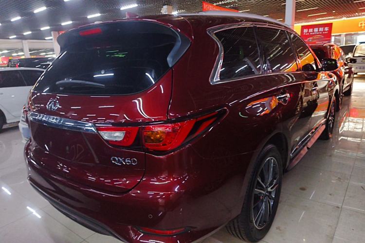 Used Infiniti QX60 2018 2.5 S/C Hybrid Two-Wheel-Drive Excellence Edition China VI Standard Rear Right 45 Deg