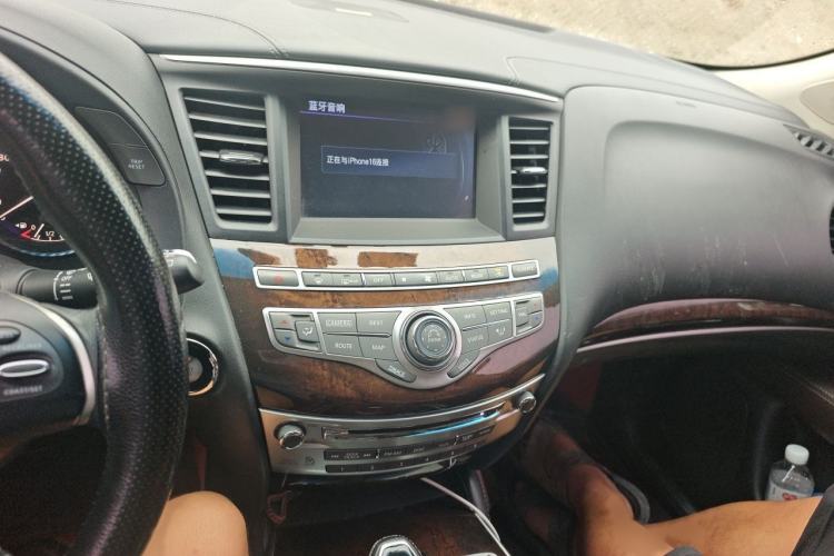 Used Infiniti QX60 2018 2.5 S/C Hybrid Two-Wheel-Drive Excellence Edition China VI Standard Audio And AC Panel