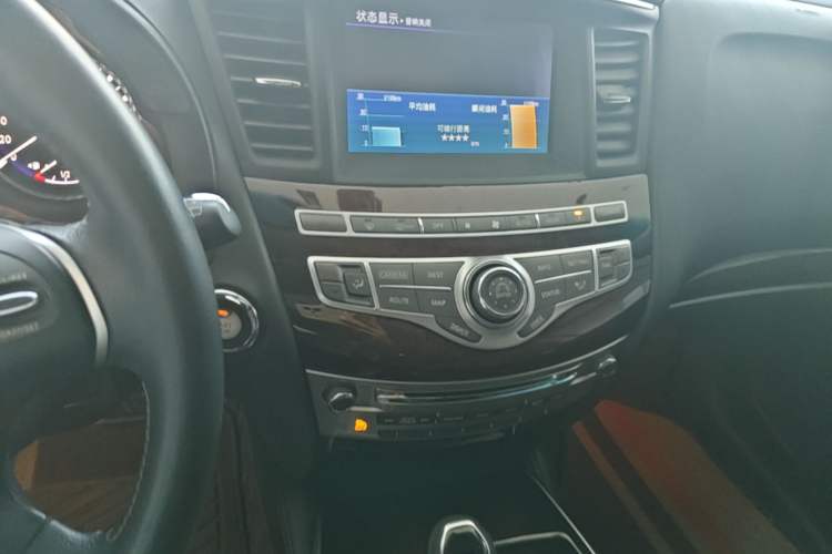 Used Infiniti QX60 2018 2.5 S/C Hybrid Two-Wheel-Drive Excellence Edition China VI Standard Audio And AC Panel
