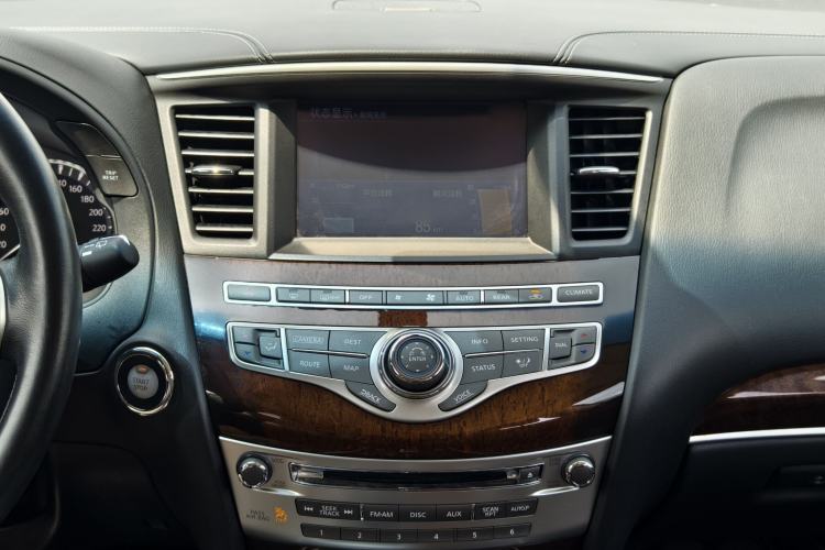 Used Infiniti QX60 2018 2.5 S/C Hybrid Two-Wheel-Drive Excellence Edition China VI Standard Audio And AC Panel