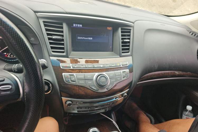 Used Infiniti QX60 2018 2.5 S/C Hybrid Two-Wheel-Drive Excellence Edition China VI Standard Audio And AC Panel