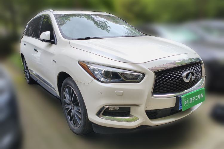 Used Infiniti QX60 2018 2.5 S/C Hybrid Four-Wheel Drive All-Terrain Version China VI Standard Front Right 45 Deg