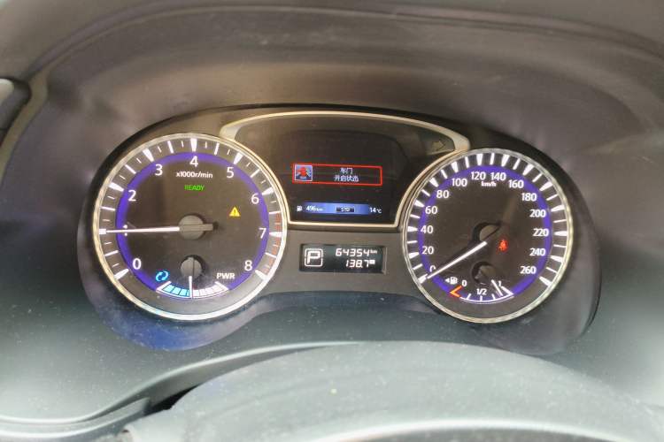Used Infiniti QX60 2018 2.5 S/C Hybrid Four-Wheel Drive All-Terrain Version China VI Standard Instrument Cluster