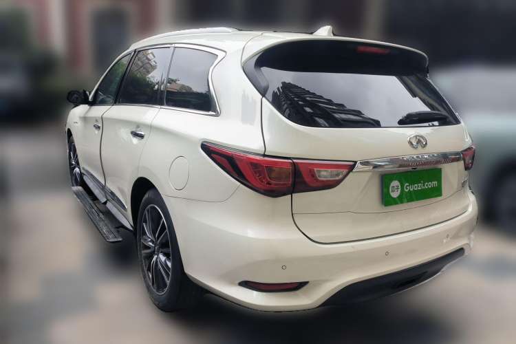 Used Infiniti QX60 2018 2.5 S/C Hybrid Four-Wheel-Drive Champion Family Edition Rear Left 45 Deg
