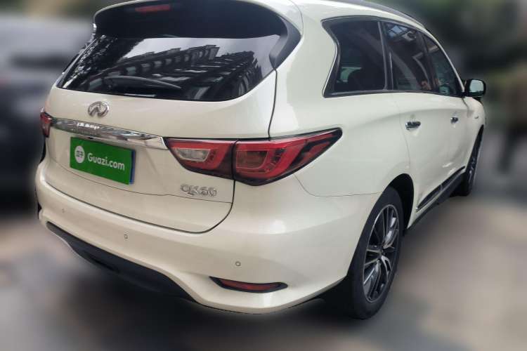 Used Infiniti QX60 2018 2.5 S/C Hybrid Four-Wheel-Drive Champion Family Edition Rear Right 45 Deg