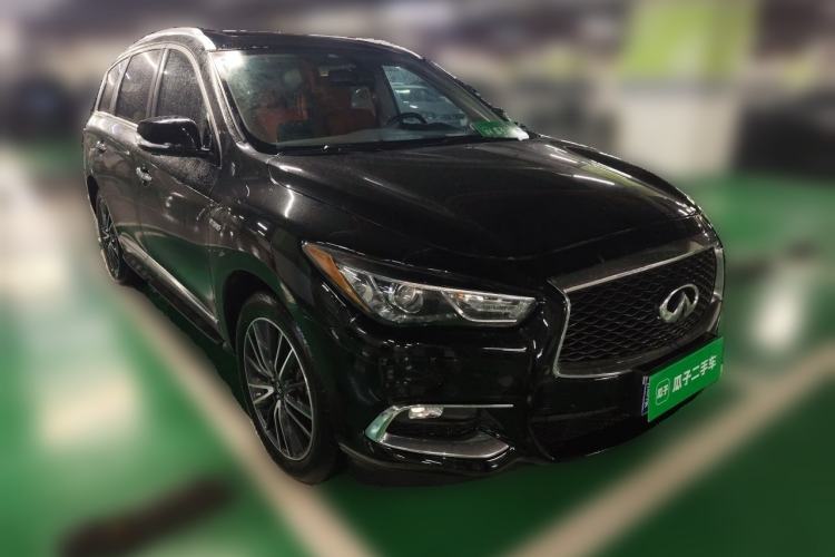 Used Infiniti QX60 2020 2.5 S/C Hybrid Two-Wheel-Drive Excellence Edition Front Right 45 Deg