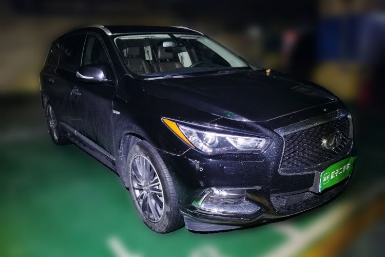 Used Infiniti QX60 2020 2.5 S/C Hybrid Two-Wheel-Drive Excellence Edition Front Right 45 Deg