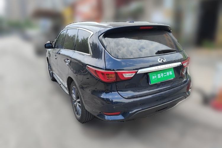 Used Infiniti QX60 2020 2.5 S/C Hybrid Two-Wheel-Drive Excellence Edition Rear Left 45 Deg