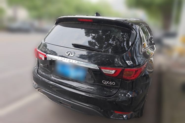Used Infiniti QX60 2020 2.5 S/C Hybrid All-Wheel-Drive Versatile Edition Rear Right 45 Deg