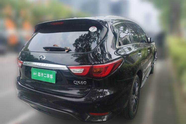 Used Infiniti QX60 2020 2.5 S/C Hybrid Two-Wheel-Drive Excellence Edition Rear Right 45 Deg